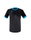 Erima Sport-Tshirt Mantua Trikot (100% Polyester, strapazierfähig) schwarz/curacaoblau Herren