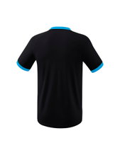 Erima Sport T-shirt Mantua Jersey (100% Polyester, durable) black/curacao blue Men