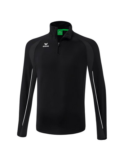 Erima Sport-Langarmshirt Liga Star Trainingstop (strapazierfähig Funktionsmaterial, Stehkragen) schwarz Herren