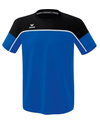 Erima Sport-Tshirt Change (100% rec. Polyester, leicht, schnelltrocknend) royalblau/schwarz Herren