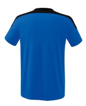Erima Sport T-shirt Change (100% recycled Polyester, lightweight, quick-drying) royal blue/black Men