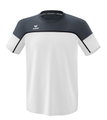 Erima Sport-Tshirt Change (100% rec. Polyester, leicht, schnelltrocknend) weiss/grau Herren