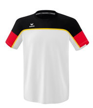 Erima Sport T-shirt Change (100% recycled Polyester, light, quick-drying) white/black/red Men