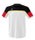 Erima Sport-Tshirt Change (100% rec. Polyester, leicht, schnelltrocknend) weiss/schwarz/rot Herren