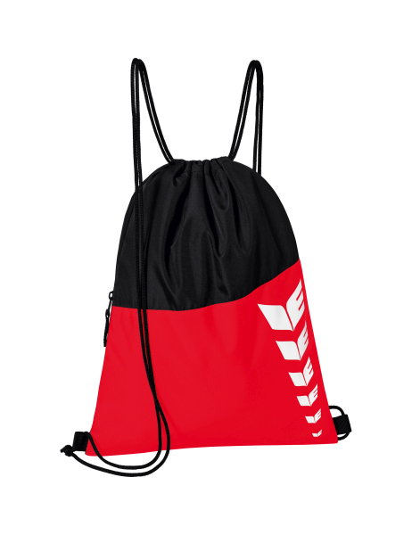Erima Sports Bag Six Wings with Zipper - red/black