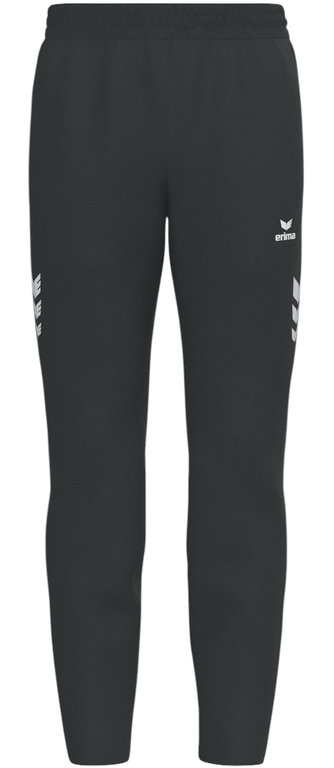 Erima Celebrate 125 Training Pants (elastic waistband with drawstring) long black men's sports trousers