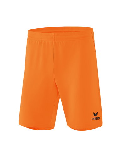 Erima Sporthose Rio 2.0 Short (100% Polyester, leicht, elastich Material) kurz neon orange Herren