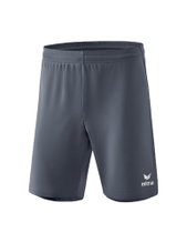 Erima Sporthose Rio 2.0 Short (100% Polyester, leicht, elastich Material) kurz grau Herren