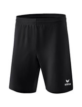 Erima Rio 2.0 Short Sports Trousers (100% Polyester, lightweight, elastic material) short black men's