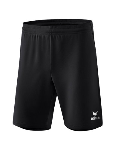 Erima Sporthose Rio 2.0 Short (100% Polyester, leicht, elastich Material) kurz schwarz Herren