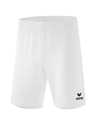 Erima Sporthose Rio 2.0 Short (100% Polyester, leicht, elastich Material) kurz weiss Herren