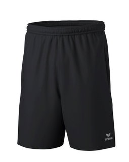 Spodenki sportowe Erima Team Short (bez wewnętrznego slipu) krótkie czarne męskie