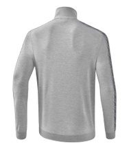 Erima Team Essential Tracktop Sport Jacket - comfortable, ribbed cuffs, side pockets light grey/dark grey Boys