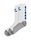 Erima Sportsocke Crew 5-Cubes weiss/royalblau - 1 Paar
