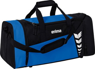 Erima Sports Bag Six Wings (Size S - 28 Litres) Royal Blue/Black 49x23x25cm