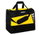 Torba sportowa Erima Six Wings z kieszenią na dnie (rozmiar L - 94,5 litra) żółto/czarna 60x35x45cm