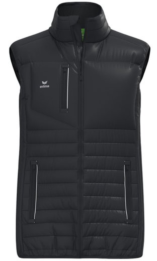 Erima Steppweste CMPT Puffer (Stehkragen, leicht) schwarz Herren