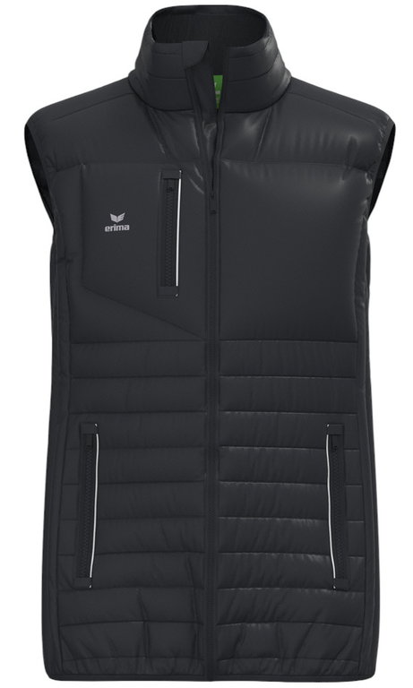 Erima Steppweste CMPT Puffer (Stehkragen, leicht) schwarz Herren