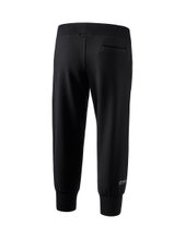 Erima Freizeithose 3/4 Sweat Pant (bequeme, dehnbar, Baumwolle, mit Bündchen) schwarz Damen
