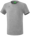 Erima Sport-Tshirt Teamsport (100% Baumwolle, atmungsaktiv) grau Herren