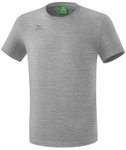 Erima Sport-Tshirt Teamsport (100% Baumwolle, atmungsaktiv) grau Herren