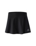 Erima Tennisrock Performance (mit Innenhose, seitliche Falte) schwarz Damen