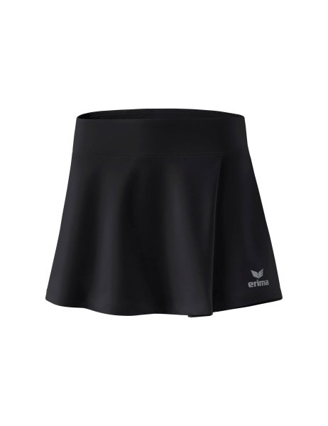 Erima Tennis Skirt Performance (with inner shorts, side pleat) black Women