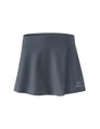 Erima Tennisrock Performance (mit Innenhose, seitliche Falte) grau Damen