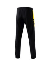 Erima Training Pants Six Wings Worker long (100% Polyester, sporty fit) black/yellow Men