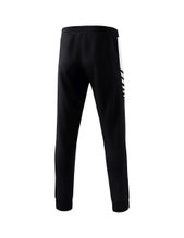 Erima Traingshose Six Wings Worker lang (100% Polyester, sportliche Passform) schwarz/weiss Jungen