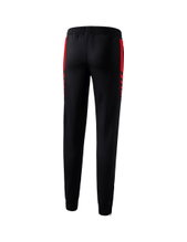 Erima Training Pants Six Wings Worker long (100% Polyester, sporty fit) black/red Women