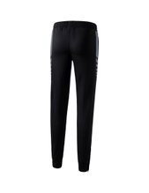 Erima Training Pants Six Wings Worker long (100% Polyester, sporty fit) black/grey Women