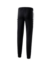 Erima Training Pants Six Wings Worker long (100% Polyester, sporty fit) black/white Women
