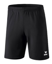 Erima Training Pants Short Basic (100% Polyester, Zipper Pockets) short black Boys