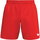 Erima Trainingshose Calcutta (100% Polyester, elastisches Material) kurz rot Herren