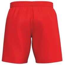 Erima Trainingshose Calcutta (100% Polyester, elastisches Material) kurz rot Herren