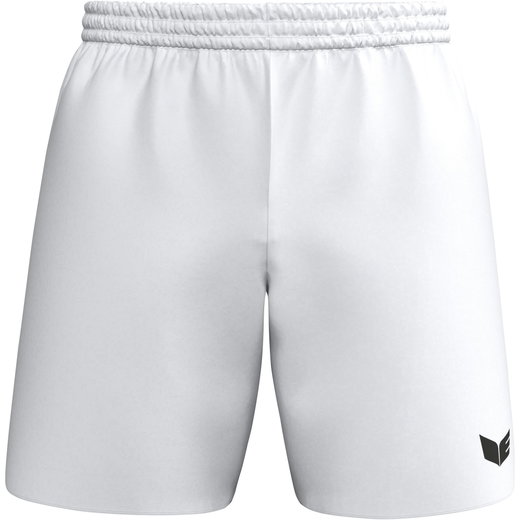 Erima Trainingshose Calcutta (100% Polyester, elastisches Material) kurz weiss Herren
