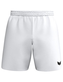 Erima Trainingshose Calcutta (100% Polyester, elastisches Material) kurz weiss Herren