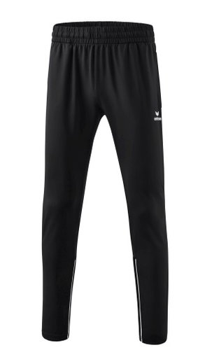 Erima Trainingshose Performance (strapazierfähig, dehnbar und super leicht) lang schwarz/weiss Jungen