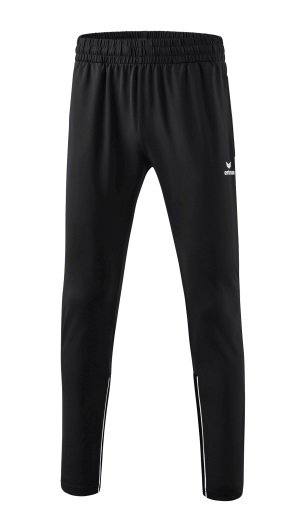 Erima Trainingshose Performance (strapazierfähig, dehnbar und super leicht) lang schwarz/weiss Jungen