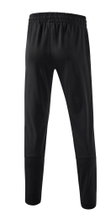 Erima Training Pants Performance (durable, stretchy and super light) long black/white Boys