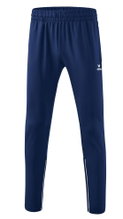Erima Training Pants Performance (durable, stretchy and super light) long navy blue/white Boys