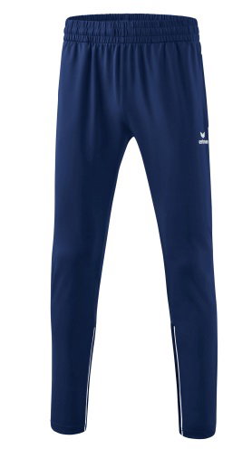 Erima Trainingshose Performance (strapazierfähig, dehnbar und super leicht) lang navyblau/weiss Jungen