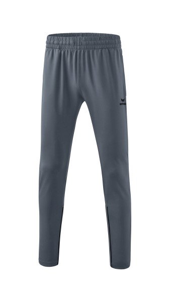 Erima Trainingshose Performance (strapazierfähig, dehnbar und super leicht) lang dunkelgrau/schwarz Jungen