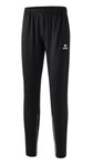 Erima Trainingshose Performance (strapazierfähig, dehnbar und super leicht) lang schwarz/weiss Damen