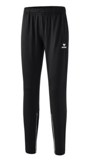 Erima Trainingshose Performance (strapazierfähig, dehnbar und super leicht) lang schwarz/weiss Damen