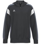Erima Trainingsjacke Celebrate 125 mit Kapuze (atmungsaktiv, 100% Polyester) schwarz Herren