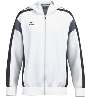 Erima Trainingsjacke Celebrate 125 mit Kapuze (atmungsaktiv, 100% Polyester) weiss/schwarz Herren