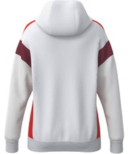Erima Celebrate 125 Training Jacket with Hood (breathable, 100% polyester) white/red ladies