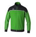Erima Trainingsjacke Change (rec. Polyester, hoher Tragekomfort) grün/schwarz/weiss Herren